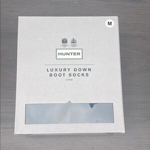 NIB Hunter Luxury Down Boot Socks
